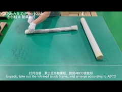 کیت روکش قاب صفحه نمایش چندگانه 43 اینچی 20 نقطه ای چند مادون قرمز برای مانیتور YCLTOUCH